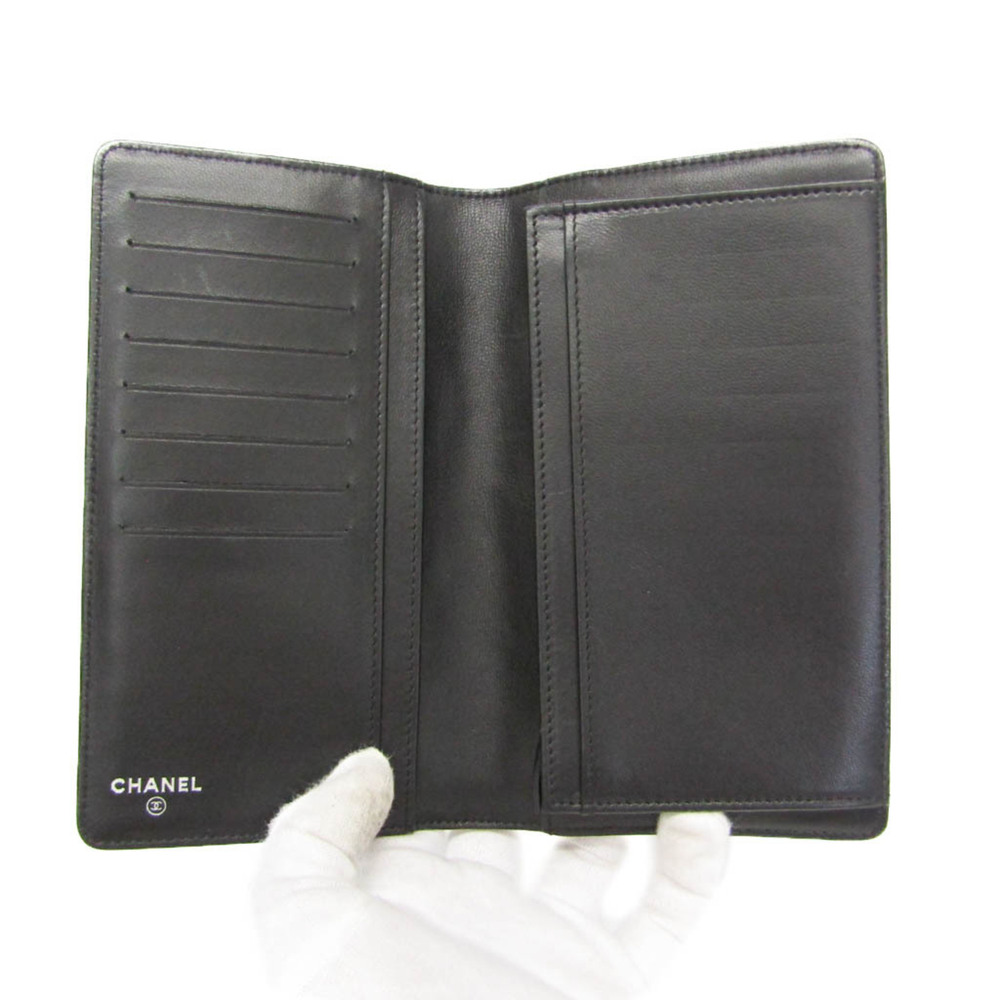 CHANEL Authentic Black Leather Wallet - Picture 4 of 15